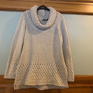 Wool Blend Flair Sleeve Tunic Sz L